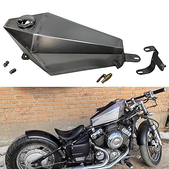 YAMAHA ドラックスター400 マスタングタンク 7.5リットル 美品 166番 7L マスタングタンク ヤマハ ドラッグスター400